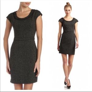 NEW Rebecca Taylor Boucle Tweed Sheath Dress